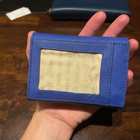 Kate spade royal blue / turquoise mini wallet - Picture 4 of 4